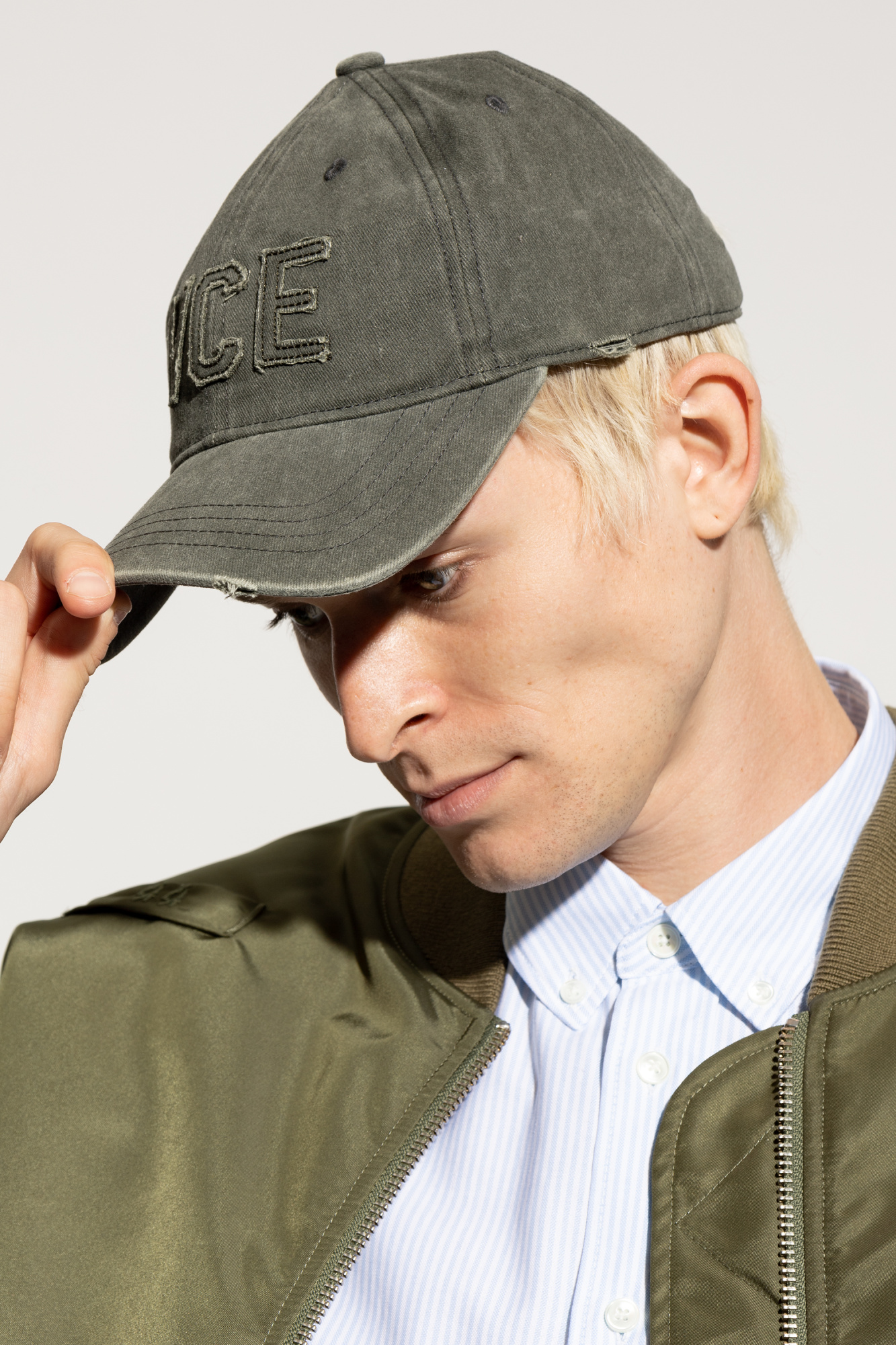 Grey Baseball Cap Golden Goose - SchaferandweinerShops GB